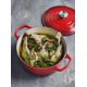 thumbnail image 4 of Horno holandés Le Creuset de hierro fundido esmaltado Signature, 2 litros, color cereza, 4 of 5