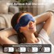 thumbnail image 2 of Mascarilla ocular MORLIDEN calentable en microondas – azul marino, 2 of 7