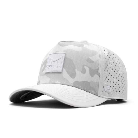 Gorra melin Odysea Stacked Hydro Snow Camo para hombre