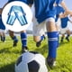 thumbnail image 3 of Espinilleras de fútbol superligeras para niños, jóvenes y adultos con carcasa rígida protectora., 3 of 8
