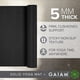 thumbnail image 2 of Esterilla de yoga Gaiam Premium, color liso, antideslizante, 68 x 24 cm, 5 mm, 2 of 5