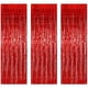 thumbnail image 1 of Paquete de 3 cortinas con flecos para decoración de fiestas, bodas, graduaciones, cumpleaños, Navidad, eventos, fiestas, suministros de 1 x 2 m, 1 of 5