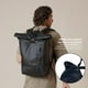 thumbnail image 4 of Mochila Roll Top Makalu 22L Impermeable Porta Notebook Lhotse negro Talla única, 4 of 8