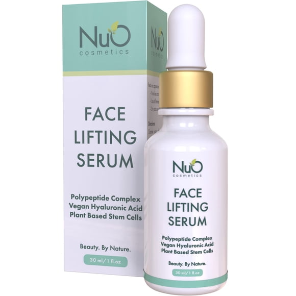 Sérum de estiramiento facial NuOrganic Cosmetics con células madre vegetales
