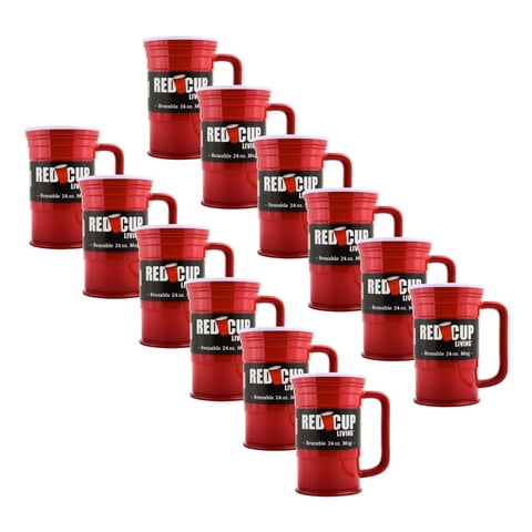 Jarra De Cerveza Red Cup Living, 710 Ml, 12 Unidades,