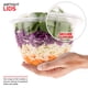 thumbnail image 4 of Cuencos de plástico Stock Your Home de 48 onzas con tapas (50 unidades), 4 of 7