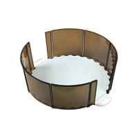 Magideal - Cortador De Pasteles, Cortador De Pastelería, Utensilios De Cocina, Accesorios Para Hornear, Cortador De Pasteles, Marcador De Porciones Para Fiestas 8 Piezas