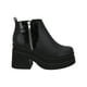 thumbnail image 1 of Botin Mujer Negro Yoice  Police, 1 of 6