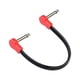 thumbnail image 4 of Cable De Conexión Para Guitarra, Pedal De Efectos De Bajo, Cable De Conexión TS, Cable De Pedal De Efecto, 20 Cm, Rojo B, 4 of 5