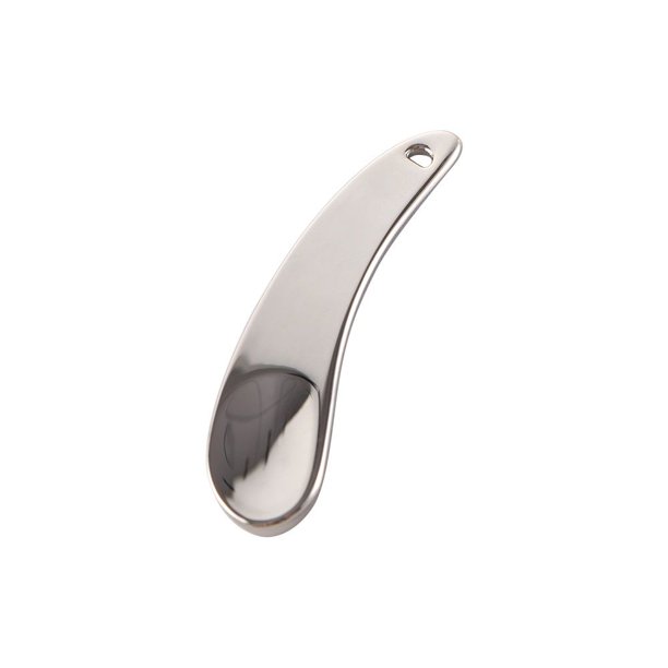 Durable Gold Beauty Scoop Massage Spoon Metal Makeup Tools Curved Scoop Mini Cosmetic Spoon Facial Cream Spoon Makeup Spatula