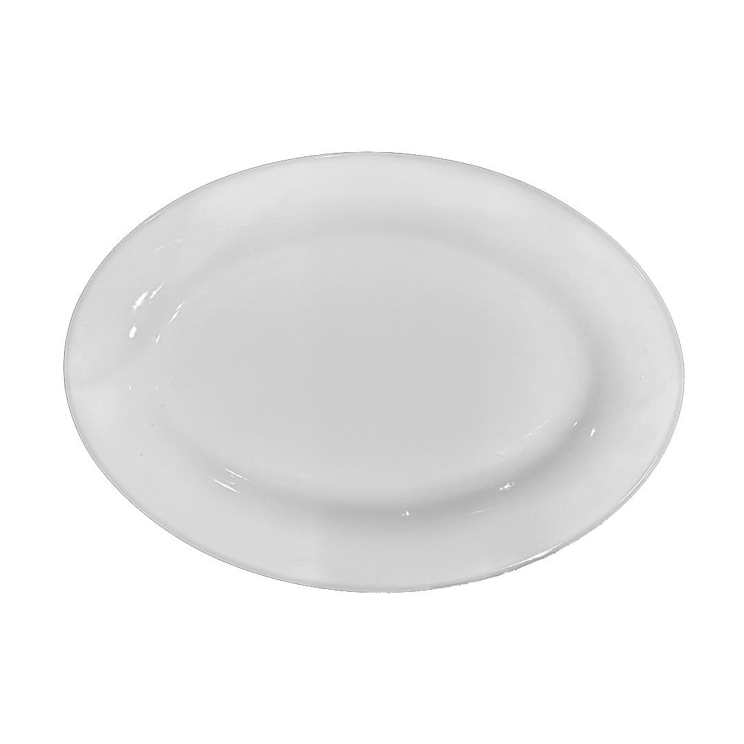 Imahe - Set De 6 Plato Ovalado Porcelana 25cm Tower
