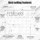 thumbnail image 3 of Calendario de Pared GuassLee 12 Meses, 3 of 3