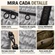 thumbnail image 2 of Bolso Tote Puffer Mujer Grande 25l Acolchado Nylon Viaje Gym Plomo, 2 of 3