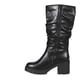 thumbnail image 4 of Bota Negra Casual 12 Yassne Negro, 4 of 5
