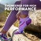 thumbnail image 3 of Calcetines para correr Balega Ultraglide Cushioning No Show, negros, 3 of 8