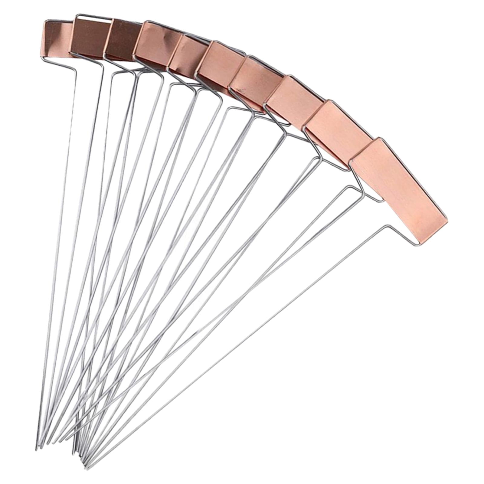 Magideal - 10 Piezas De Etiquetas De Metal Para Plantas, Accesorios Impermeables Para Contenedores De Plantas, De Plantas, Etiquetas De Etiquetas Para