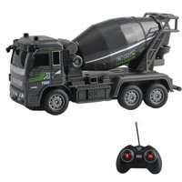 Magideal - Coche De Juguete Modelo De Construcción Eléctrica 1:32 Rc Camión De Ingeniería Juguetes Educativos Regalos De Cumpleaños Camión De Control Remoto Para Mezclador De Ingeniería