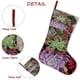 thumbnail image 5 of Plantas Suculentas Tema: Calcetines de Navidad, fino lino blanco para colgar en escaleras y chimenea, decoración navideña para el hogar, regalo de Navidad.54cm×38cm, 5 of 5