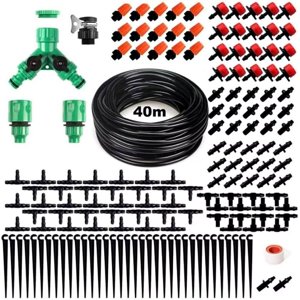 Genérico - Kit De Riego Sistema Automático Por Goteo 40M 158 Piezas Variación Multicolor