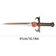 thumbnail image 2 of Espada SV de 41 cm Anime Sword of Omens de Acero Inoxidable, 2 of 5