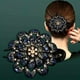 thumbnail image 1 of Rhinestones Flower Hair Clip Ponytail Hairclip Duckbill Hairpin Barrette Crystal Fancy Decorative Hair Accessories For Women, 1 of 3
