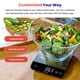 thumbnail image 5 of Báscula de nutrición alimentaria Etekcity Luminary de 10 kg con Bluetooth, 5 of 9