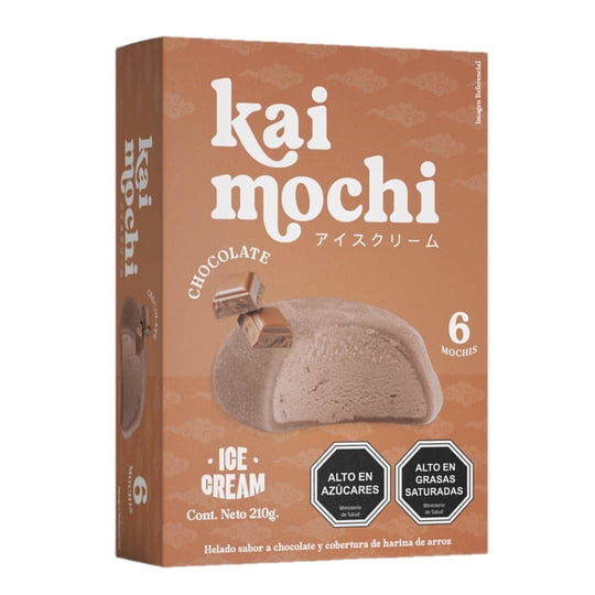 Helado Chocolate Caja 210 g Kai Mochi