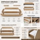thumbnail image 5 of Estante Organizador 110x20x100cm, Repisa De Estilo Industrial Con Estructura Metálica Y Madera, 5 of 6