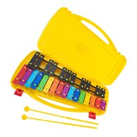 Magideal - Xilófono De 27 Notas Y Dos Mazos, Regalo Perfecto Con Estuche Glockenspiel Para Bebés, Principiantes, Adultos, Niños Pequeños, Instrumentos De Percusi Vistoso