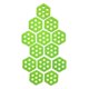 thumbnail image 1 of 12 Almohadillas De Tracción Hexagonales Para Tabla De Surf, Ideales Para El Agarre En Tablas De Surf Y Skimboarding, Color Verde., 1 of 5
