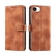thumbnail image 1 of Funda Cartera para iPhone 16E Tapa con Ranuras, Soporte y Correa Marrón, 1 of 5