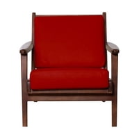 Latam Home - Sitial Neuss Pu Rojo