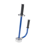 Magideal - Máquina Empacadora De Película Elástica Para Palés, Soporte Dispensador De Envoltura Retráctil, Herramienta De Envoltura Elástica Manual Ligera Y Resi Azul