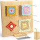 thumbnail image 1 of Tablero de Bloqueo de Crochet Aulin 39 cm Plegable con 35 Pasadores, 1 of 9