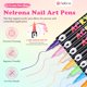 thumbnail image 3 of Plumas de Uñas Nelrona 24 colores con punta dual de 0,7 mm – Acrílico, 3 of 7