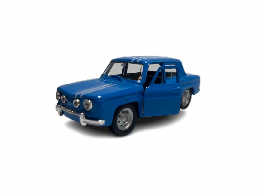 Top10Books - Renault R8. Auto Miniatura Welly. Escala 1:34 1:36 - Renault R8 1960S - Azul