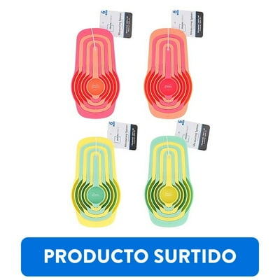 Set Medidor Para Cocina 6 Piezas Apilables, Color Surtido 1 Un Mainstays