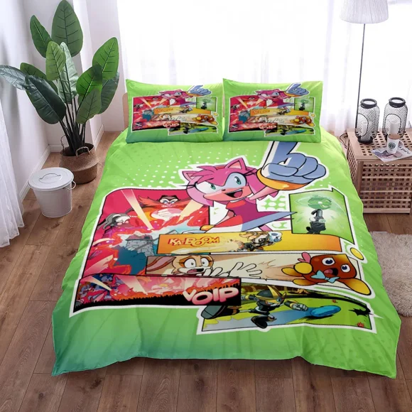 Amy Win Switch Duvet Cover Set without sheet Double Bed Linen Set Bed Sheets