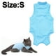 thumbnail image 1 of Traje de recuperación profesional para gatos, ideal para heridas abdominales o enfermedades de la piel. Alternativa al collar isabelino para gatos y perros. Uso posoperatorio para evitar lamidos., 1 of 8