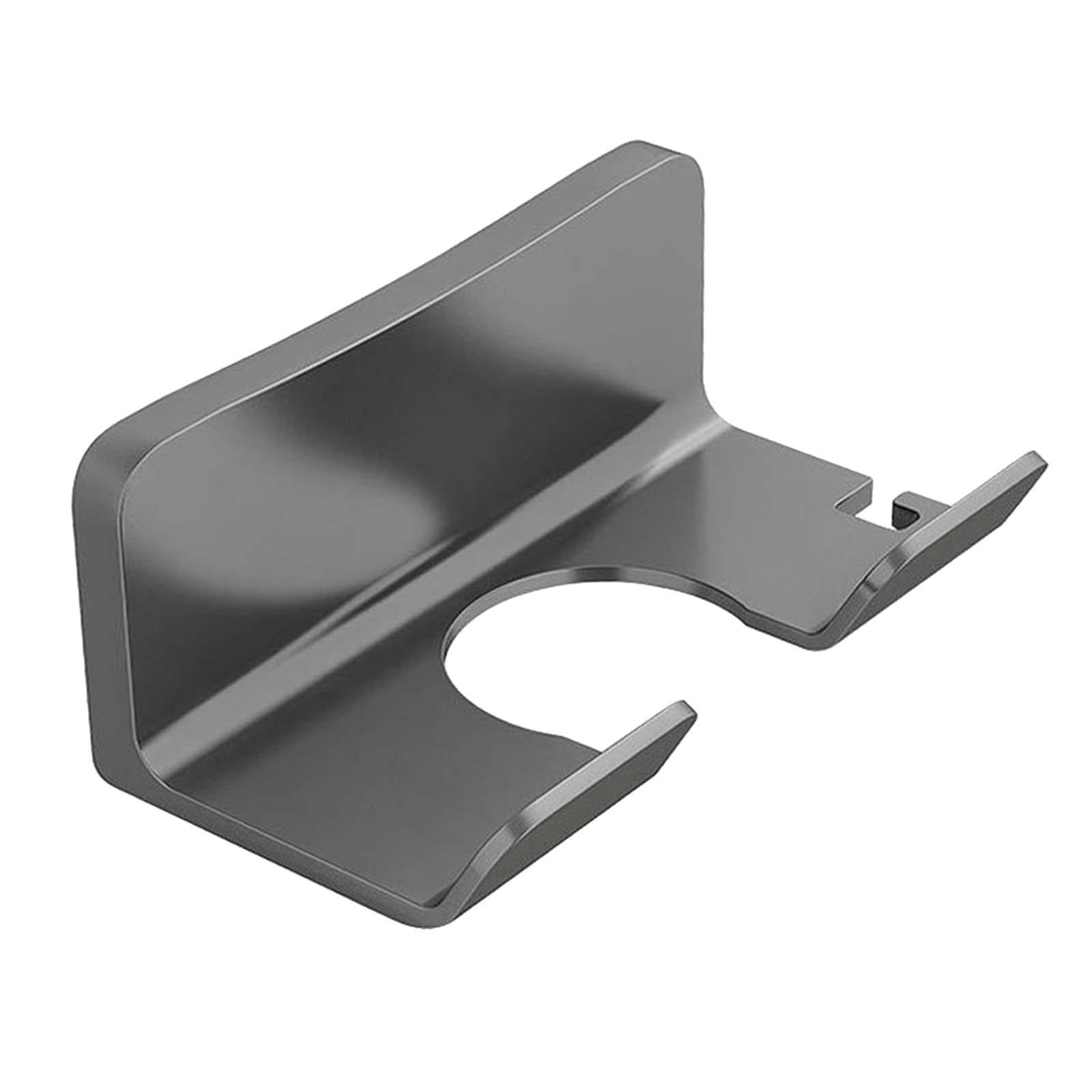 Ioensy - Soporte Para Secador De Pelo, Soporte De Pared, Gancho Para Secador De Pelo Para Baño, Hogar, Dormitorio, Gris