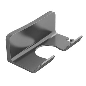 Ioensy - Soporte Para Secador De Pelo, Soporte De Pared, Gancho Para Secador De Pelo Para Baño, Hogar, Dormitorio, Gris