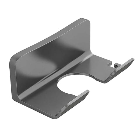 Ioensy - Soporte Para Secador De Pelo, Soporte De Pared, Gancho Para Secador De Pelo Para Baño, Hogar, Dormitorio, Gris