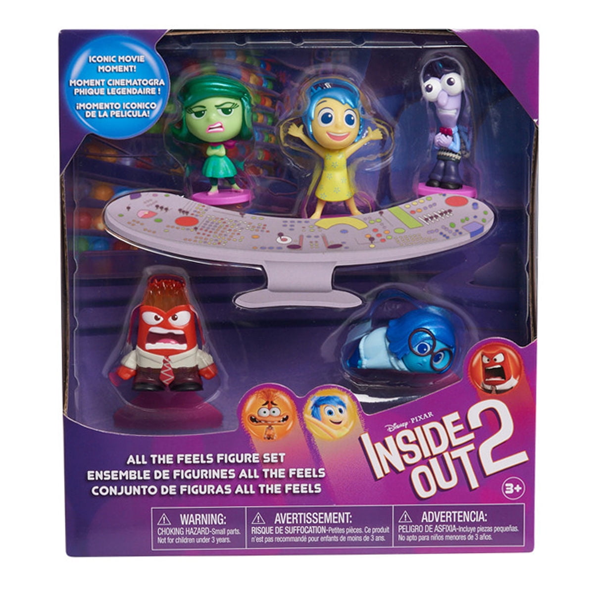 Intensamente - Figura Coleccionable Pack 5