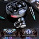 thumbnail image 5 of Auriculares inalámbricos de conducción ósea para juegos con ANC, pantalla LED, BT5.0, latencia ultra baja de 15 ms, ergonómicos e impermeables IPX5 para juegos en PC y móviles, 5 of 11