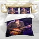 thumbnail image 5 of Hozier Conjunto de sábanas temático, trío de piezas, cómodo y amigable con la piel, diseño único, regalo de decoración para el hogar para familiares, amigos y fans, 90 cm * 190 cm, 5 of 6