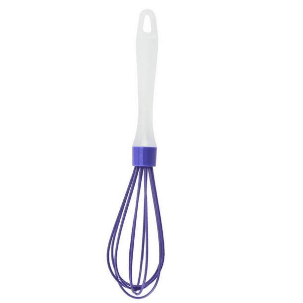 Batidor de huevos manual de acero inoxidable para uso doméstico, herramienta para batir crema batida, huevos, pasteles y hornear.