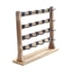 thumbnail image 5 of Soporte De Exhibición De Pendientes De Madera, Estante Multiusos De Almacenamiento De Pendientes De Múltiples Niveles, 4 Niveles, 5 of 5