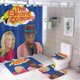 thumbnail image 1 of La compañía eléctrica-theme 4-Piece Shower Curtain Set with Rugs, Waterproof Bathroom Decor Set Includes Bath Mat, U-Shaped Rug, Toilet Lid Cover and Curtain with Hooks, 1 of 6