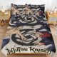 thumbnail image 1 of Jujutsu Kaisen Bedding Set Duvet Cover Comfortable and Lightweight Cartoon Bedding 3 Piece Bed Set, 1 of 5