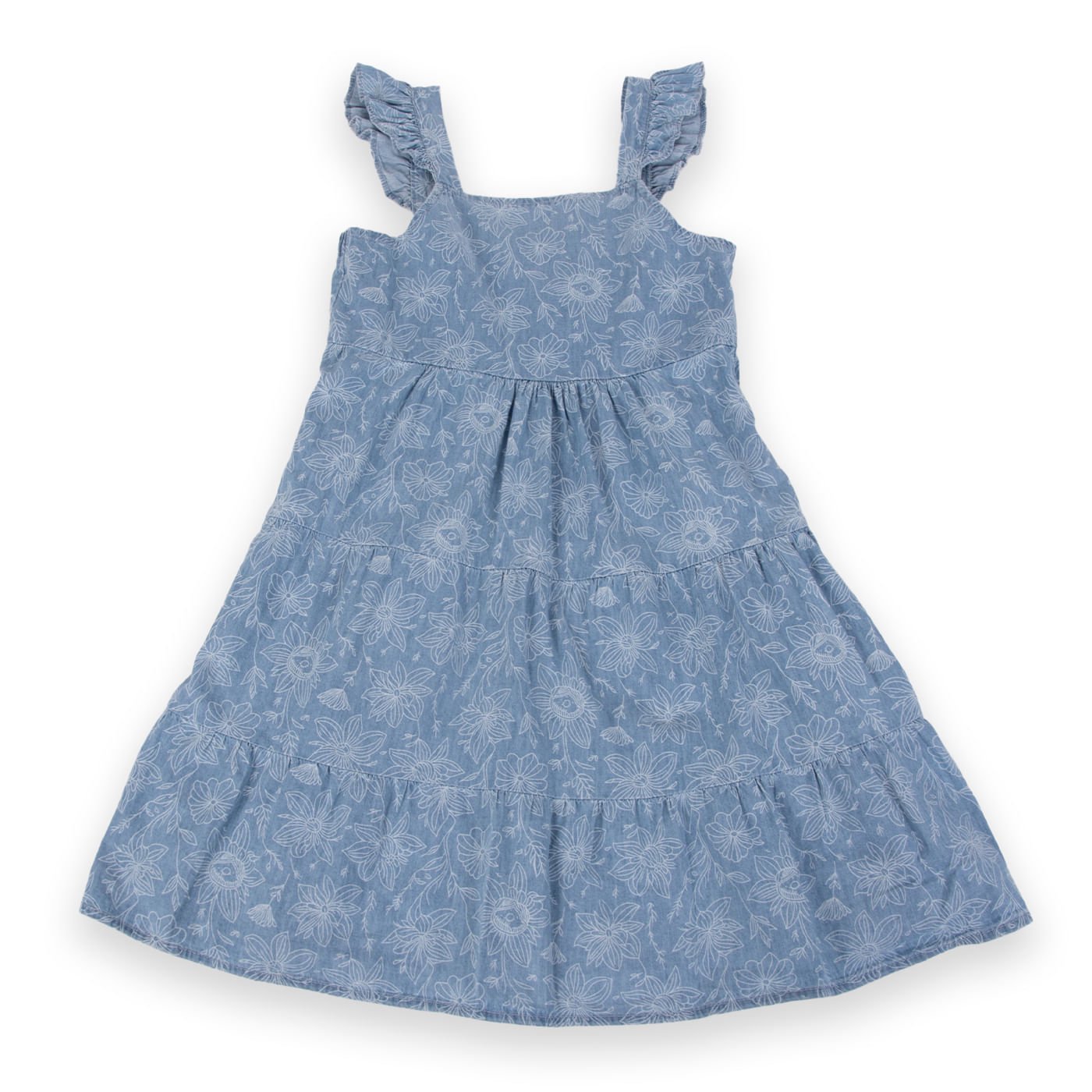 Vestido Niña Denim Pillin